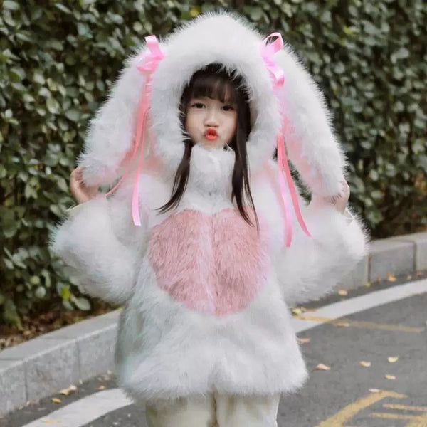 Cute Bunny Coat For Children