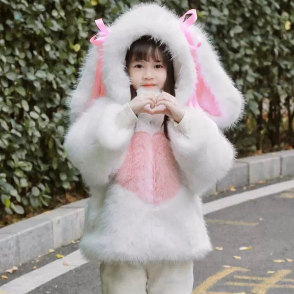 Cute Bunny Coat For Children