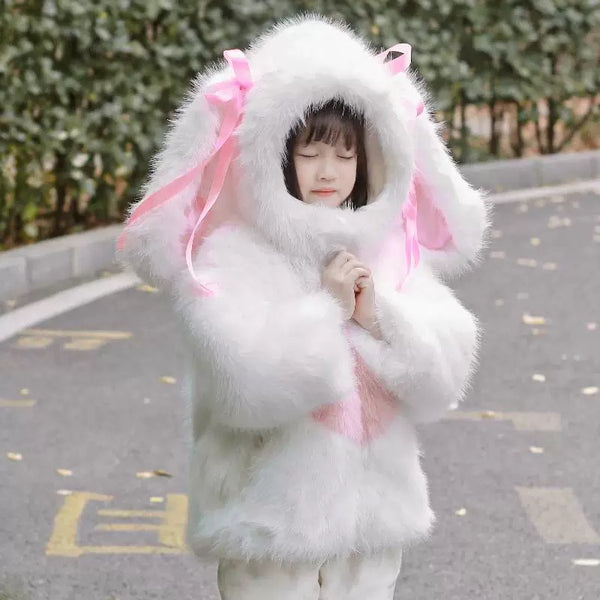 Cute Bunny Coat For Children