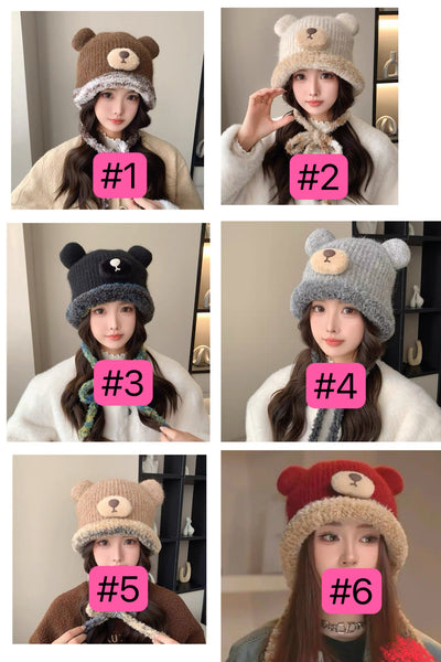 Cute Bear Hat Bag