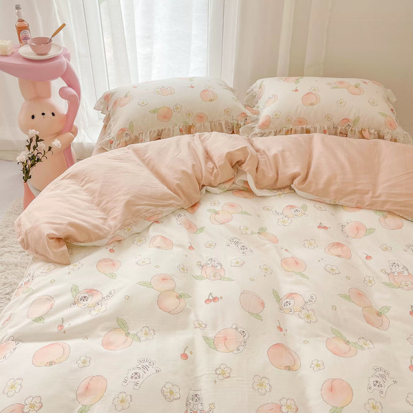 Sweet Peach Bedding Set