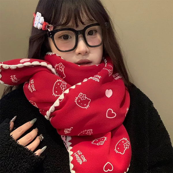 Cute Kitty Scarf