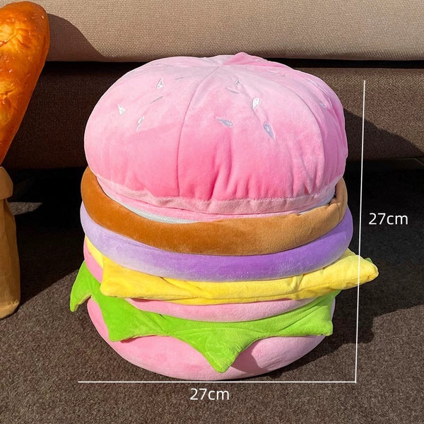 Cute Hamburger Storage Stool