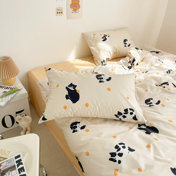 Funny Cats Bedding Set