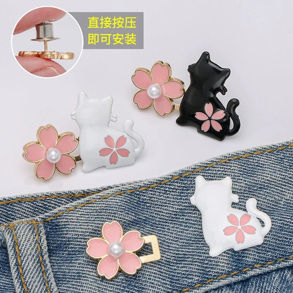 Cute Cat Waist Buckles