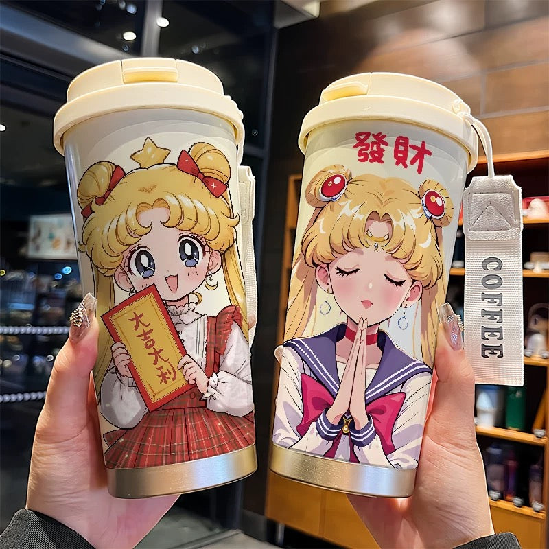 Cute Anime Vacuum Cup