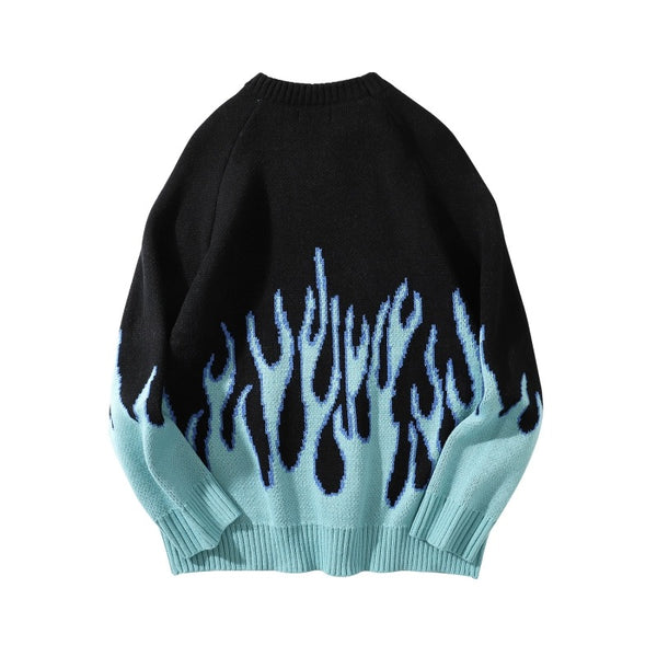 Harajuku Flame Sweater