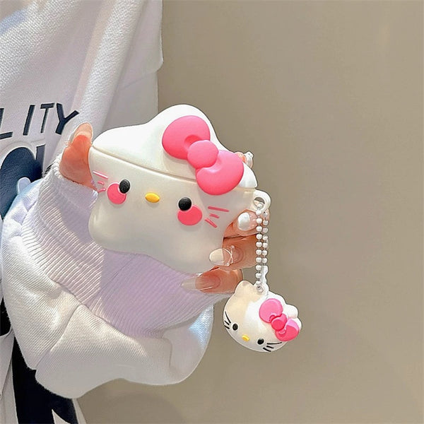 Kawaii Star Kitty Airpods Protector Case For Iphone