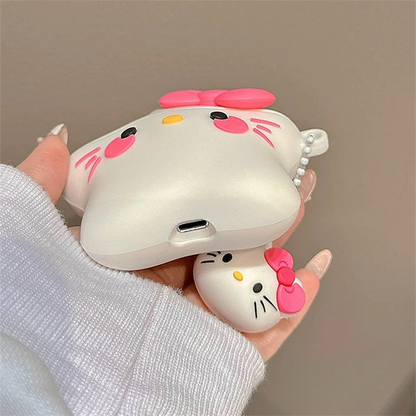 Kawaii Star Kitty Airpods Protector Case For Iphone