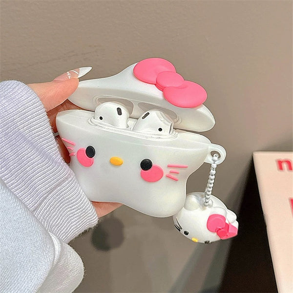 Kawaii Star Kitty Airpods Protector Case For Iphone