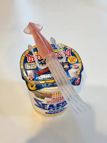 Funny Squid Instant Noodle Fork