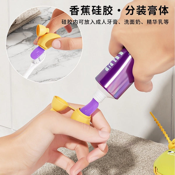 Cute Banana Toothbrush Storage Box
