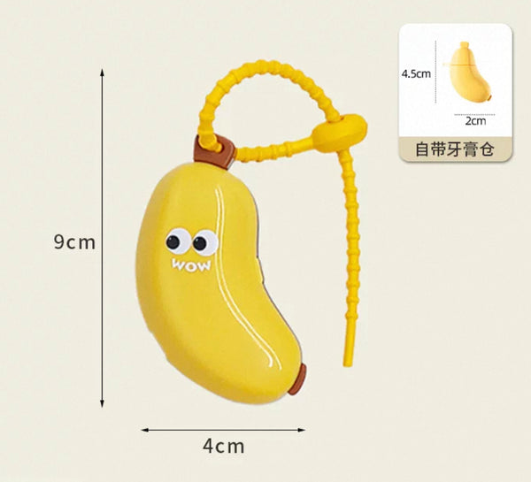 Cute Banana Toothbrush Storage Box