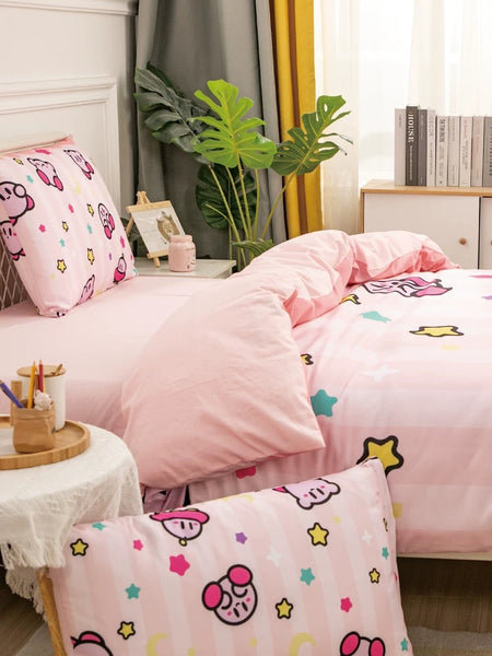 Sweet Cartoon Bedding Set