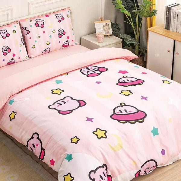 Sweet Cartoon Bedding Set