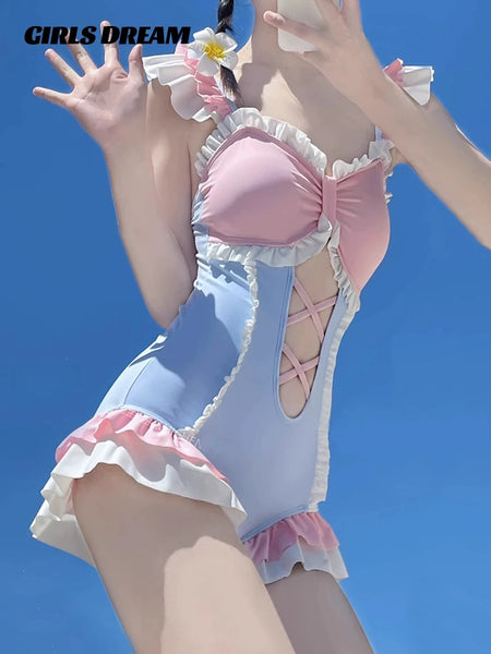 Cute Pastel Swimwear