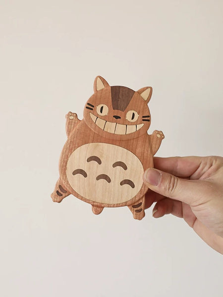 Funny Totoro Cup Mat