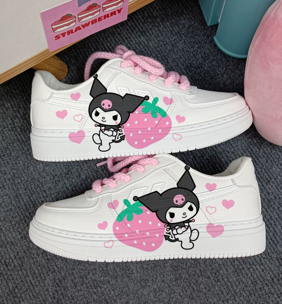 Strawberry Kuromi Shoes