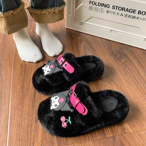 Soft Kuromi Slippers