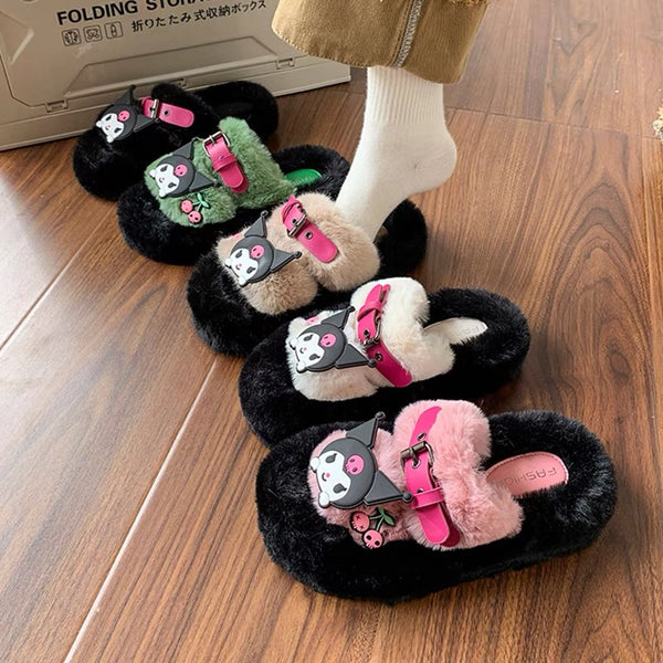 Soft Kuromi Slippers