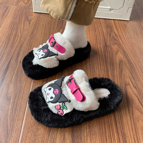 Soft Kuromi Slippers