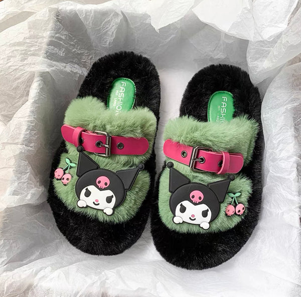 Soft Kuromi Slippers