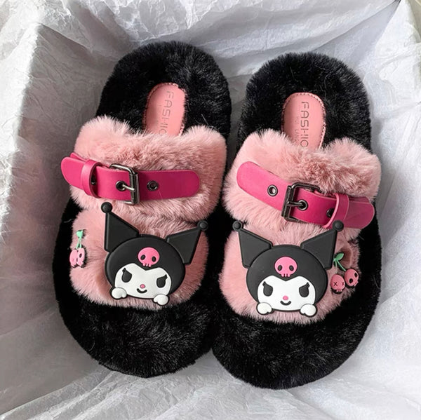 Soft Kuromi Slippers