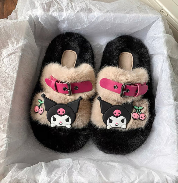 Soft Kuromi Slippers