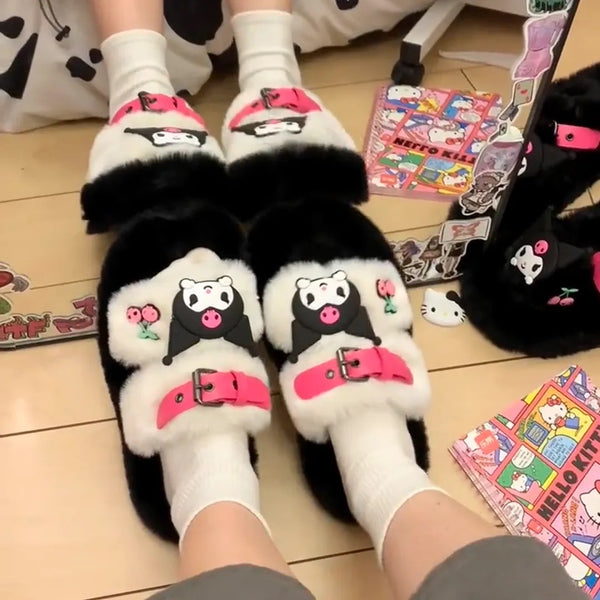 Soft Kuromi Slippers