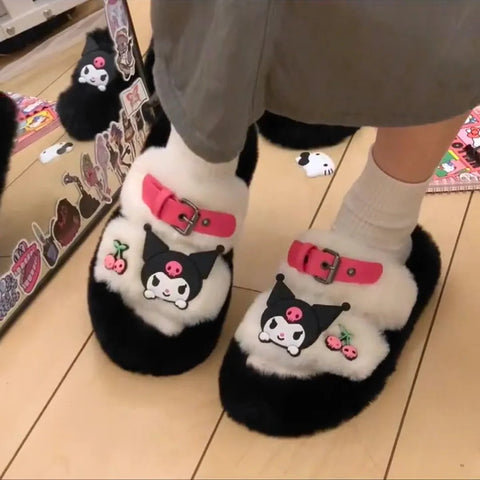 Soft Kuromi Slippers