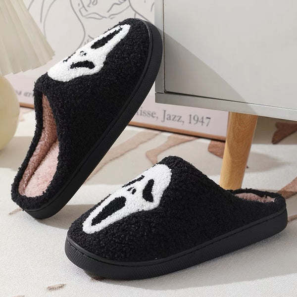 Funny Skull Slippers