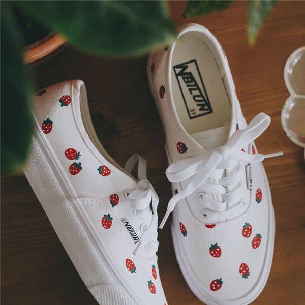 Cute Strawberry Shoes