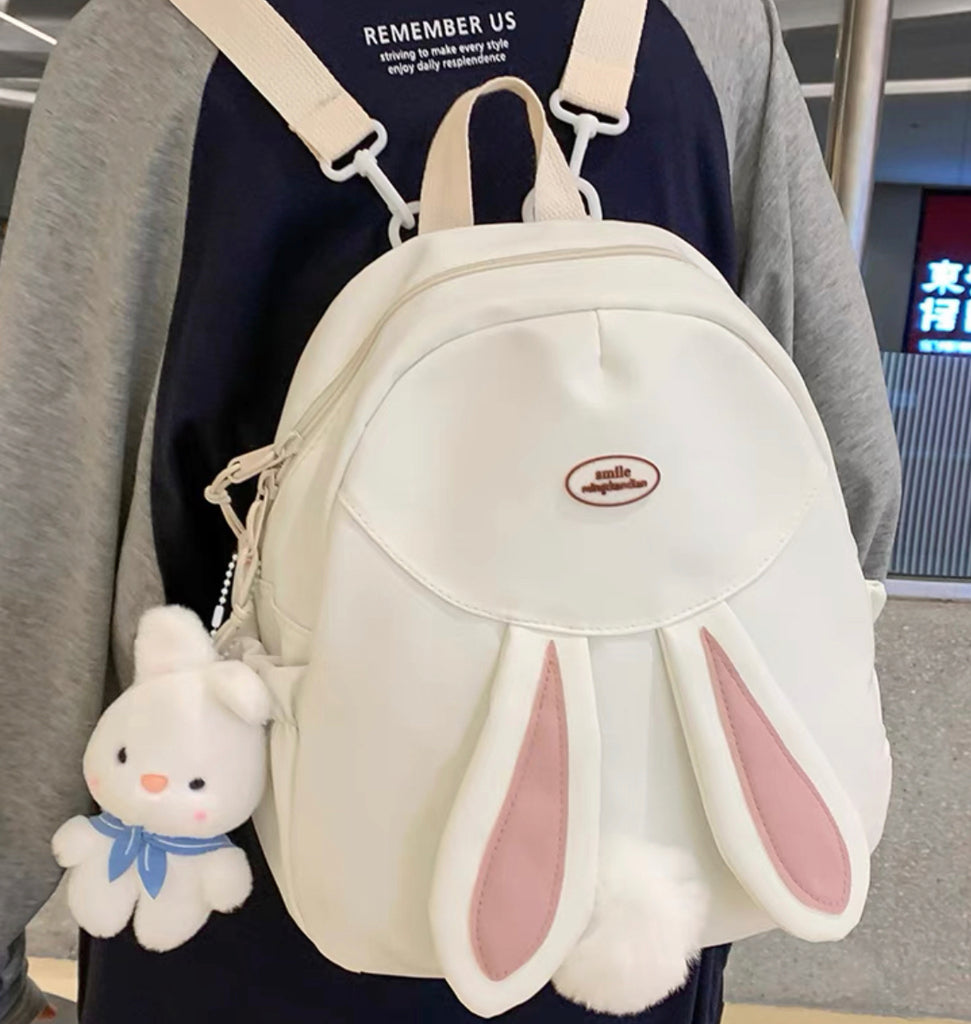 bunny mini backpack Cute Bunny Backpack – ivybycrafts