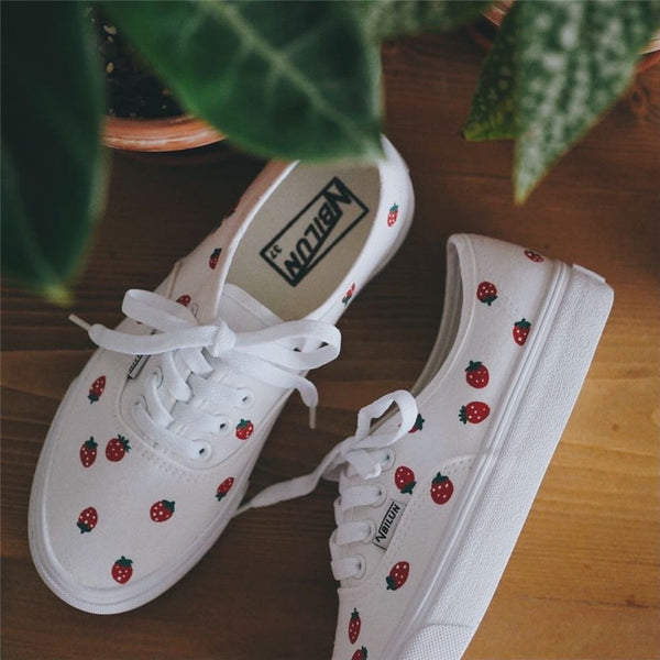 Cute Strawberry Shoes