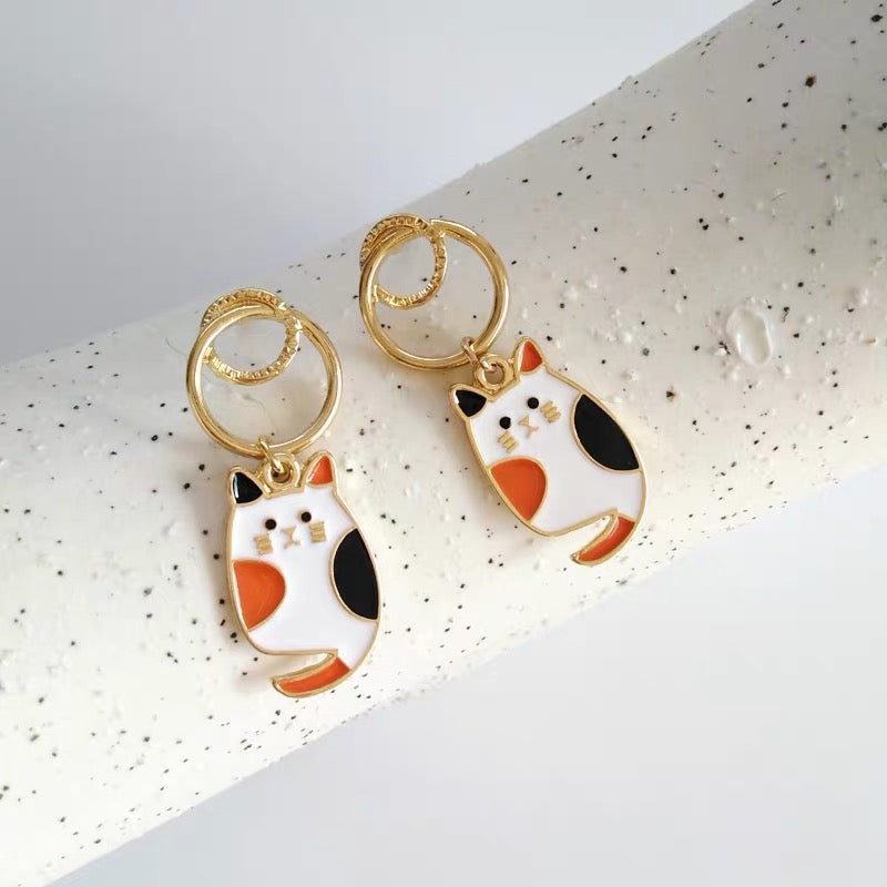 Kawaii Cat Earrings