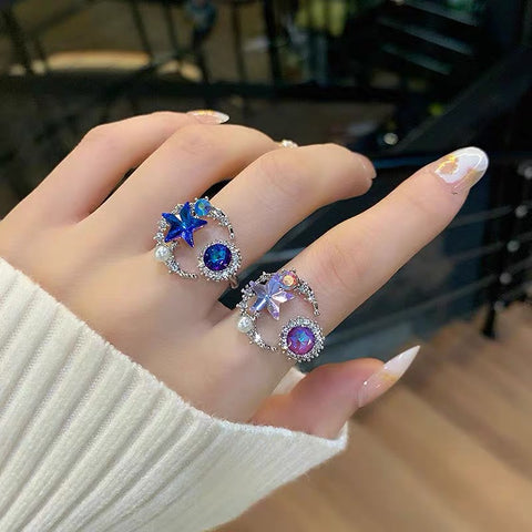 Cute Moon Ring