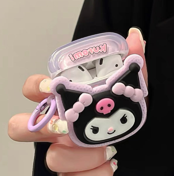 Cartoon Airpods Protector Case For Iphone