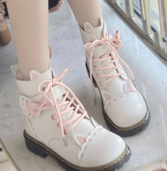 Kawaii Kitty Boots