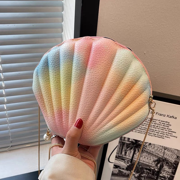 Colorful Shell Single Shoulder Bag