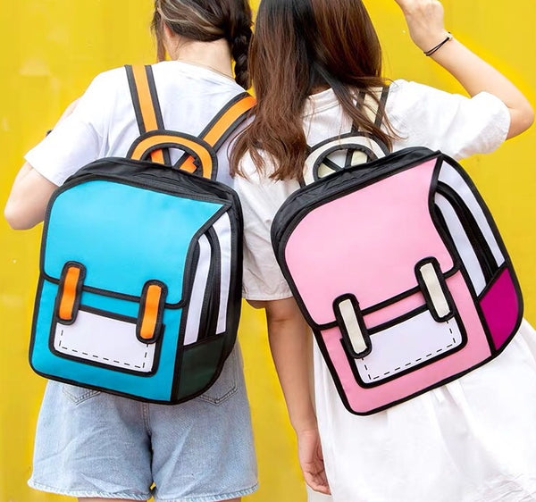 Funny Printed Backpack
