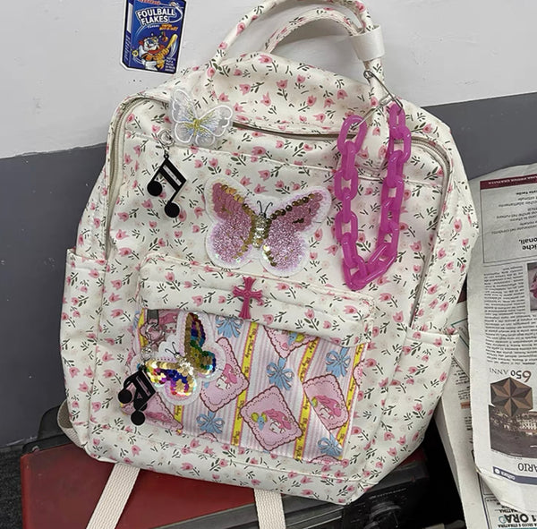 Cute Butterfly Backpack