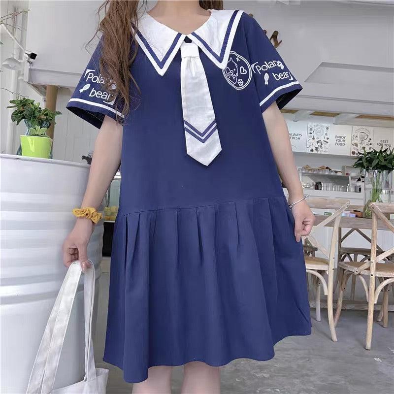 Cute Sailor Dress ivybycrafts Cute Sailor Dress ivybycrafts