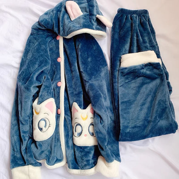 Moon Cat Pajamas