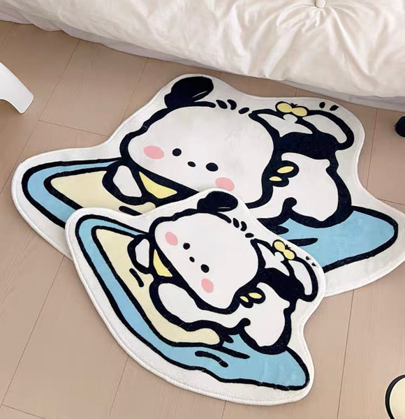 Cute Pochacco Floor Mat