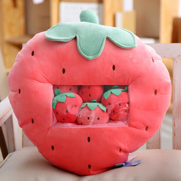 Kawaii Fruit Dolls Pillow