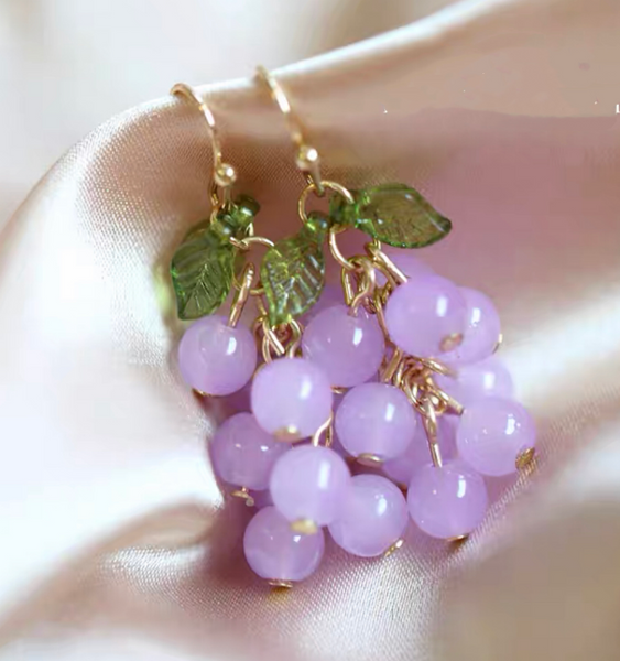 Sweet Grapes Earrings