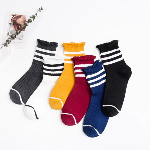 Preppy Style Socks
