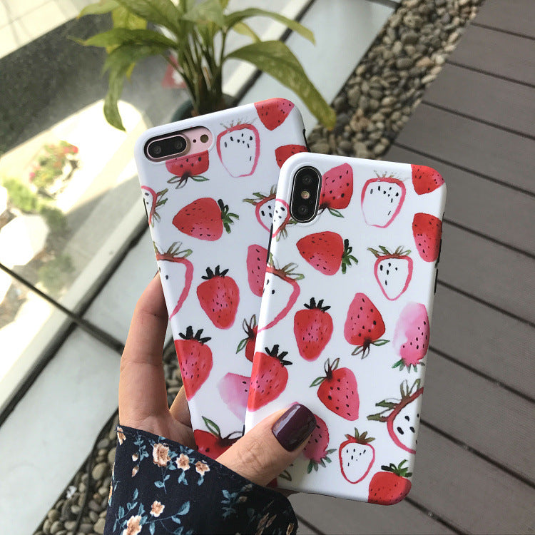 Strawberry Phone Case For Iphone6/6S/6Plus/7/7Plus8/8plus/X/XS/XR/XSmax