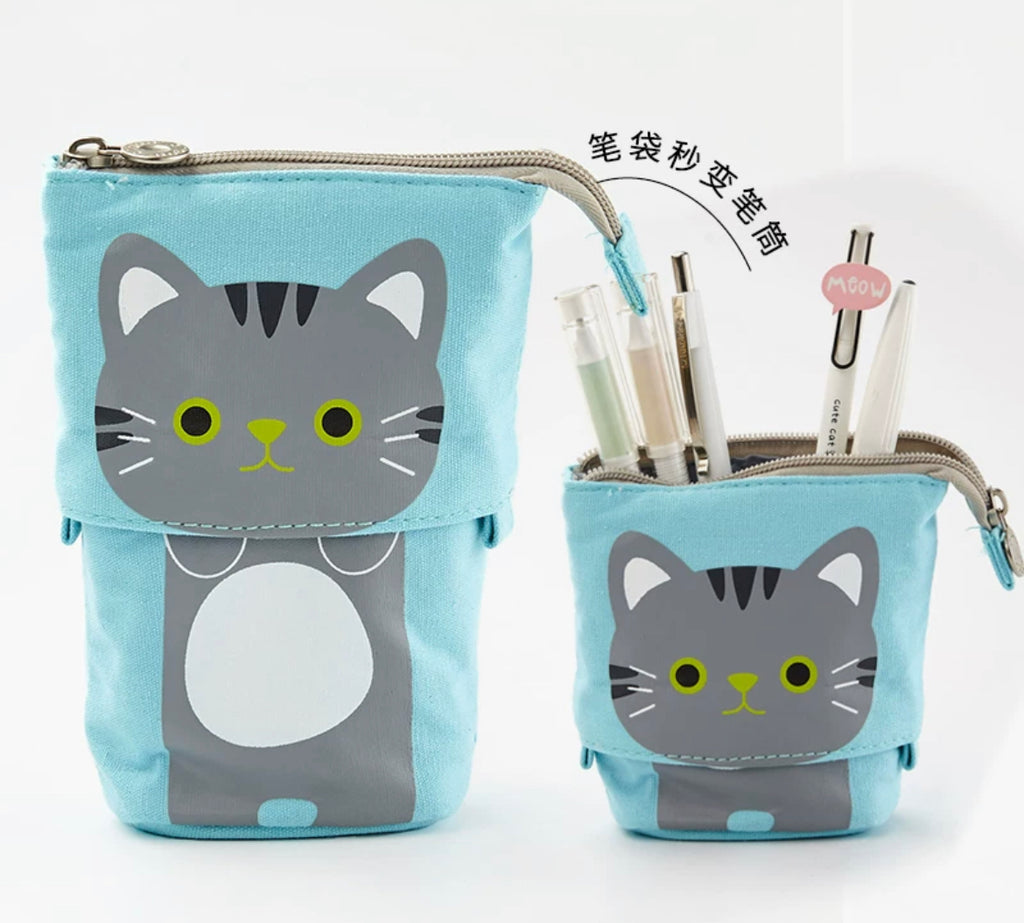 Kawaii Cats Pop-up Pencil Case – ivybycrafts
