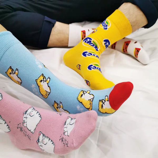 Kawaii Printed Socks